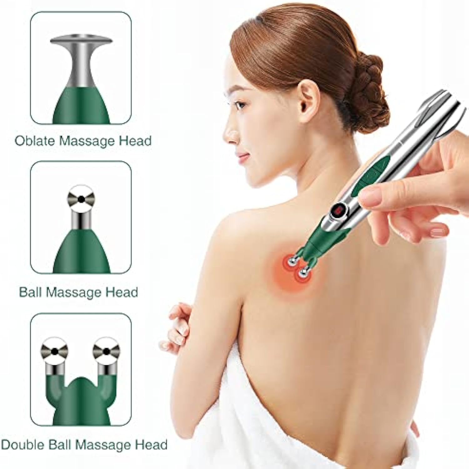 Pain Relief Pen - Acupuncture Pen Muscle Circulation Massage Meridian Body Massager Pain Relief