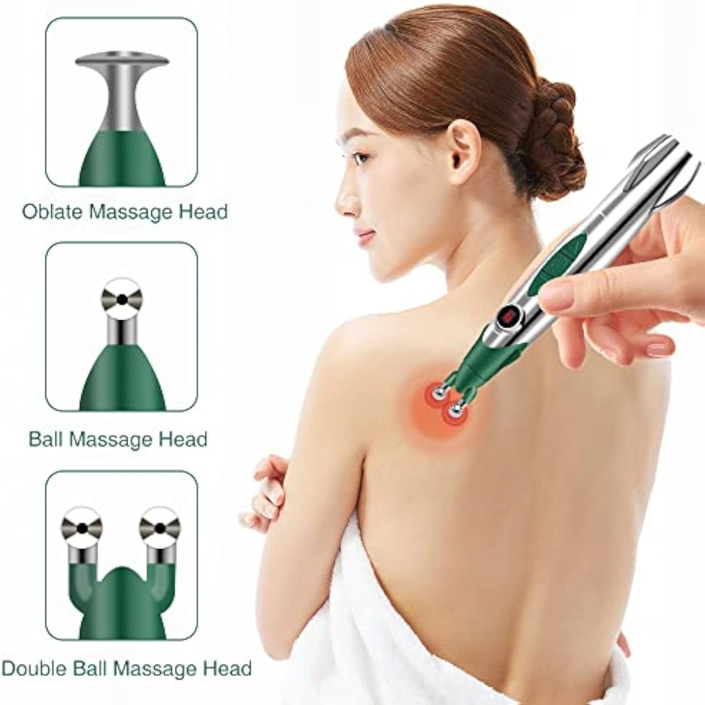 Pain Relief Pen - Acupuncture Pen Muscle Circulation Massage Meridian Body Massager Pain Relief