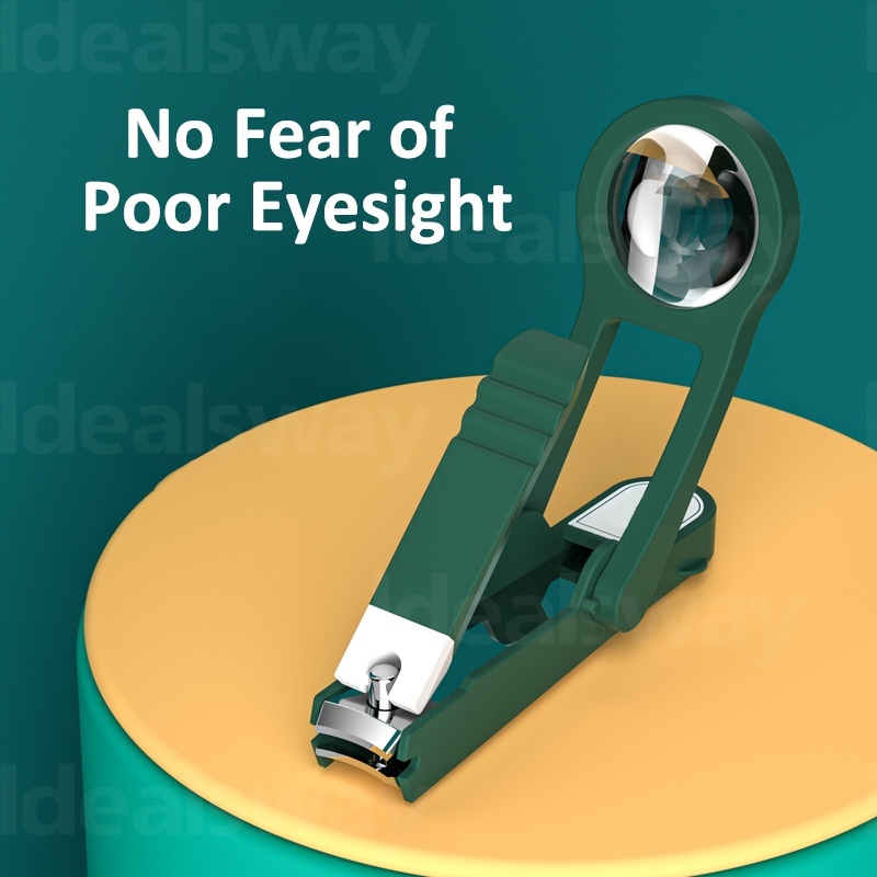 🔥Nail Cutter with Magnifying Glass – Trim Clearly, Cut Safely🔍 