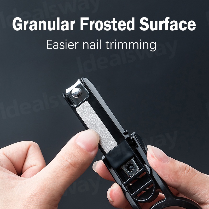 🔥Nail Cutter with Magnifying Glass – Trim Clearly, Cut Safely🔍 