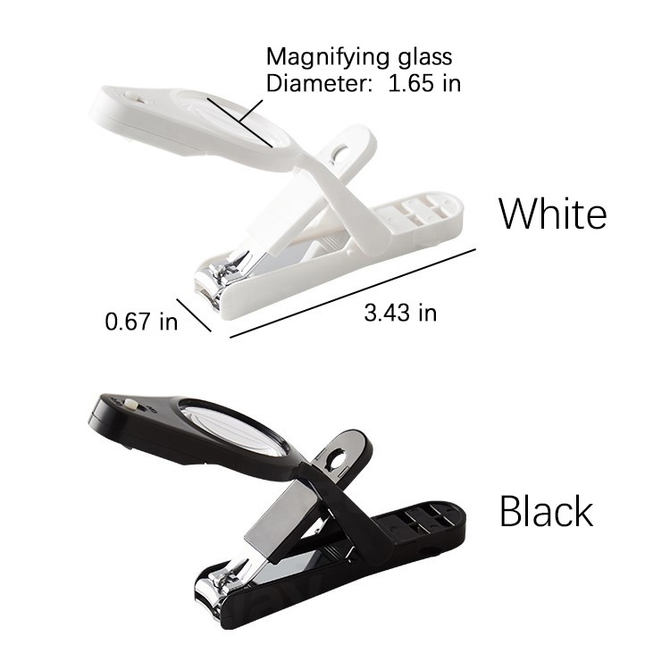 🔥Nail Cutter with Magnifying Glass – Trim Clearly, Cut Safely🔍 