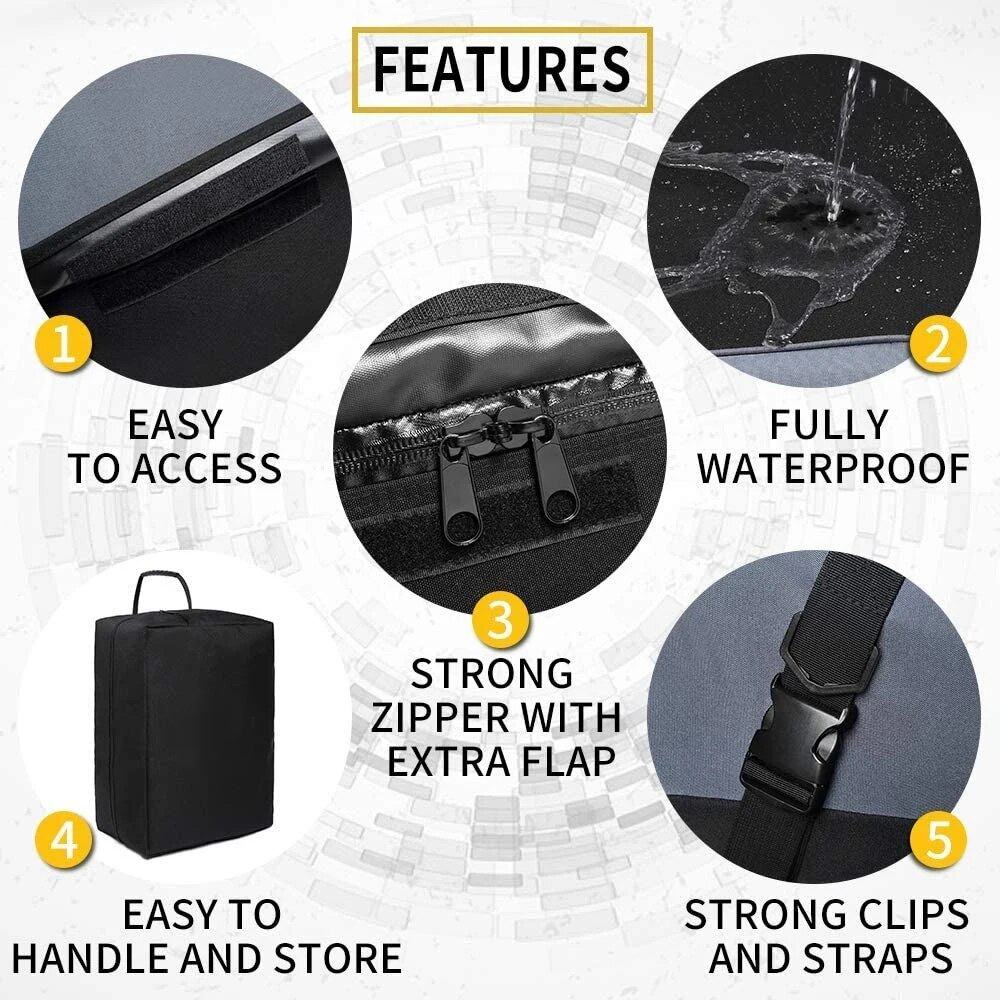 Ultimate VoyageGuard MaxRoof XL - Waterproof Car Roof Duffel