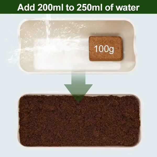 Universal Coconut Brick Nutrient Soil