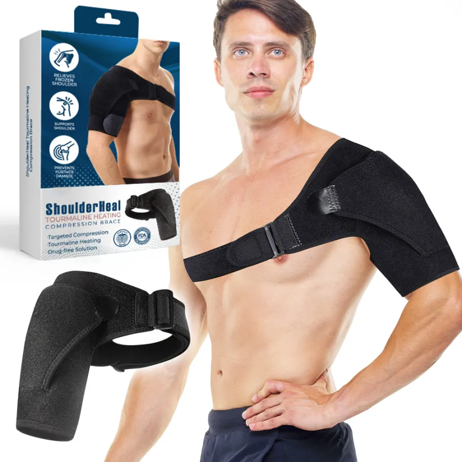 ShoulderHeal Tourmaline Heating Compression Brace