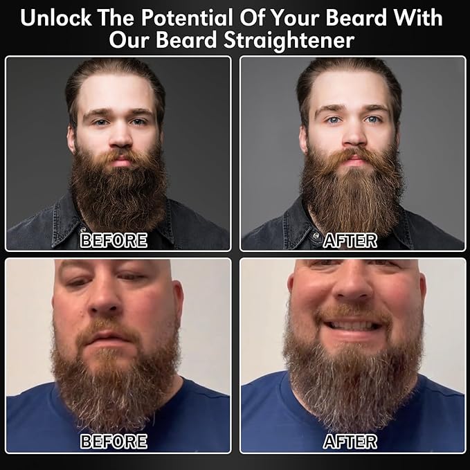 3-in-1 Men's Beard Straightener