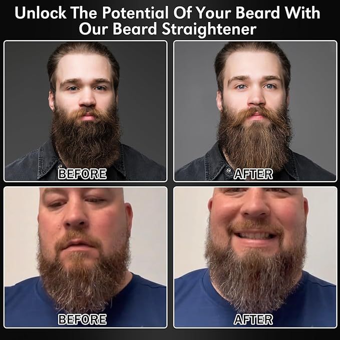3-in-1 Men's Beard Straightener