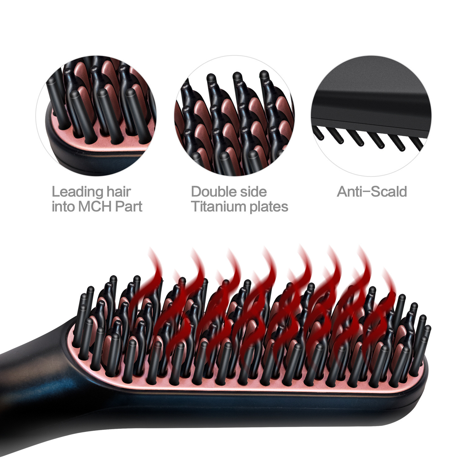 🔥3-in-1 Men's Beard Straightener🔥