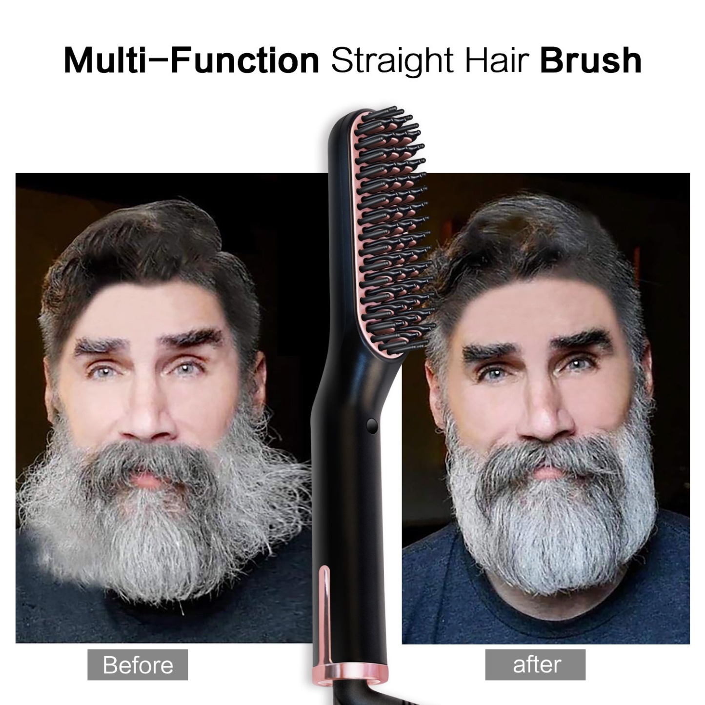 🔥3-in-1 Men's Beard Straightener🔥
