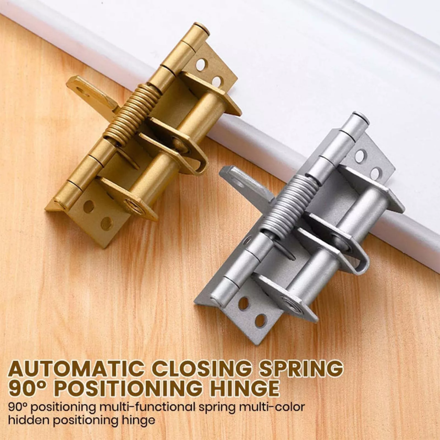 Multifunctional Spring Positioning Hinge Door Closer