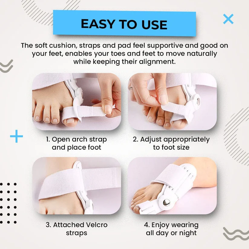 3D Bunion Splint Corrector Toe Trainer
