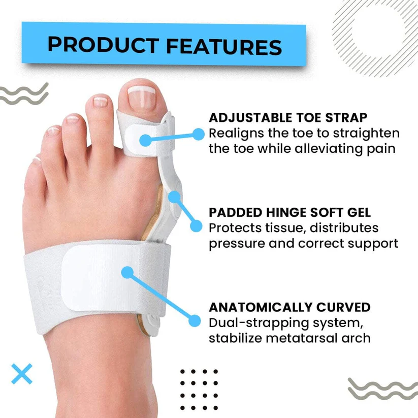 3D Bunion Splint Corrector Toe Trainer