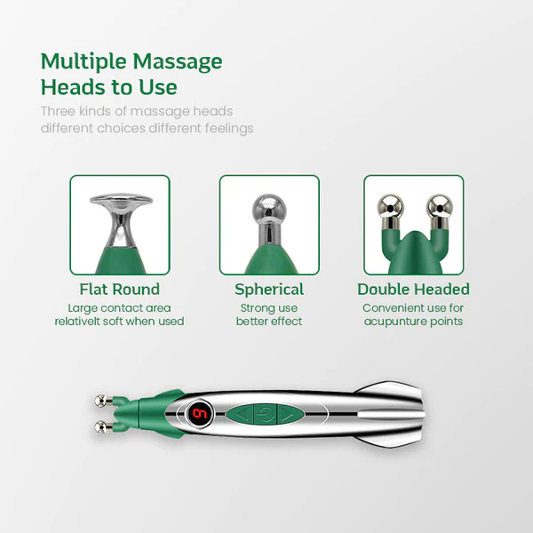 Pain Relief Pen - Acupuncture Pen Muscle Circulation Massage Meridian Body Massager Pain Relief