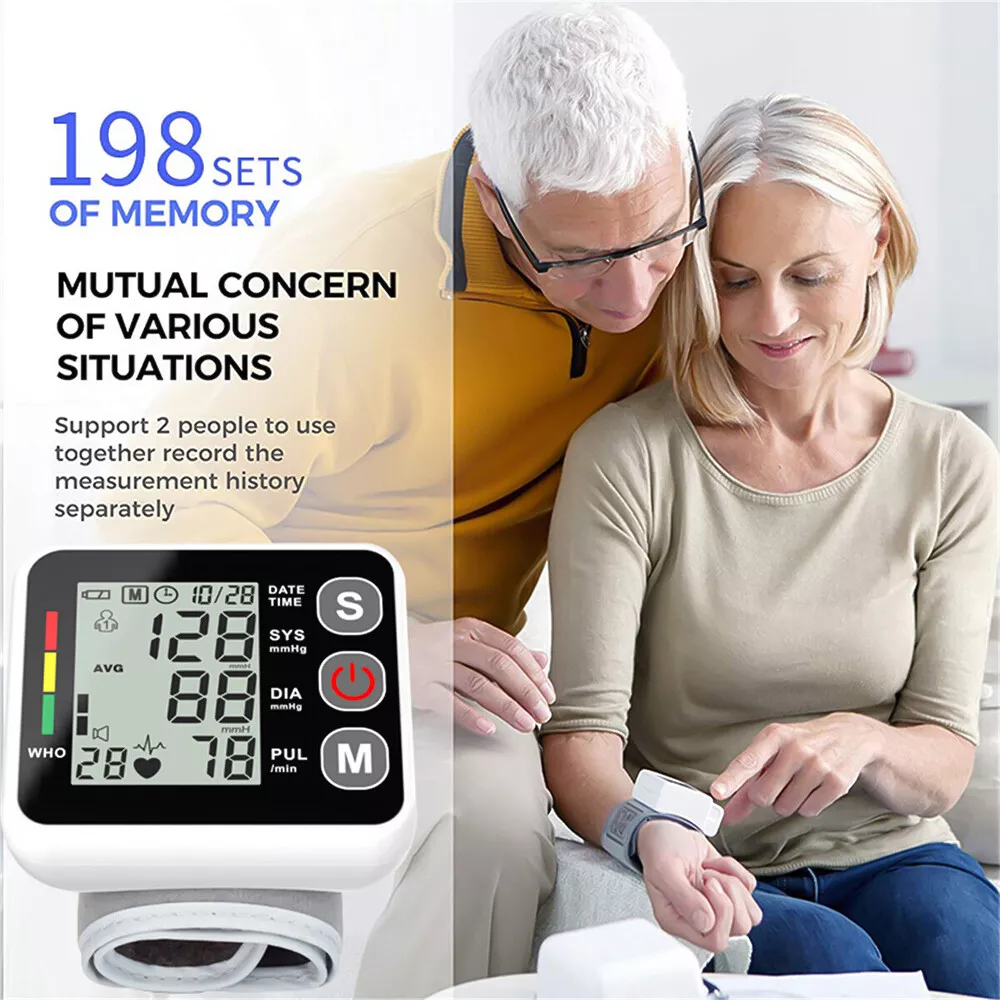wrist blood pressure monitor