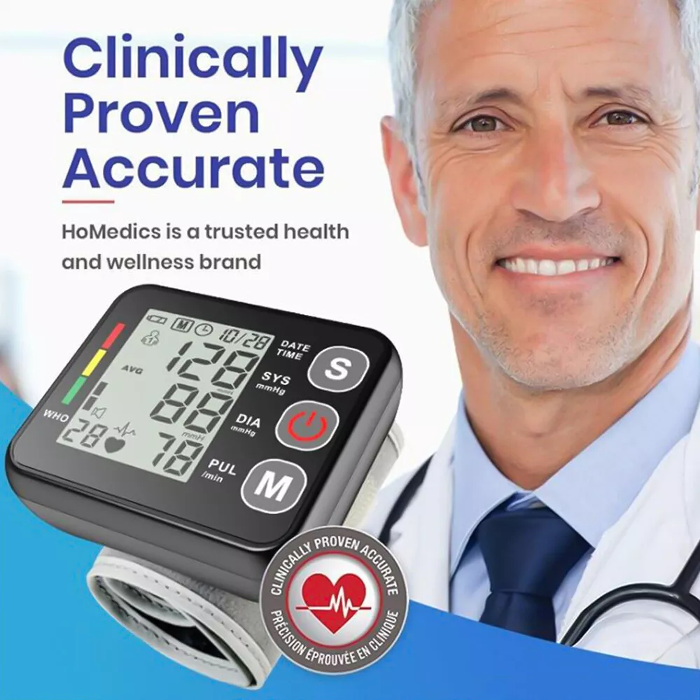 wrist blood pressure monitor