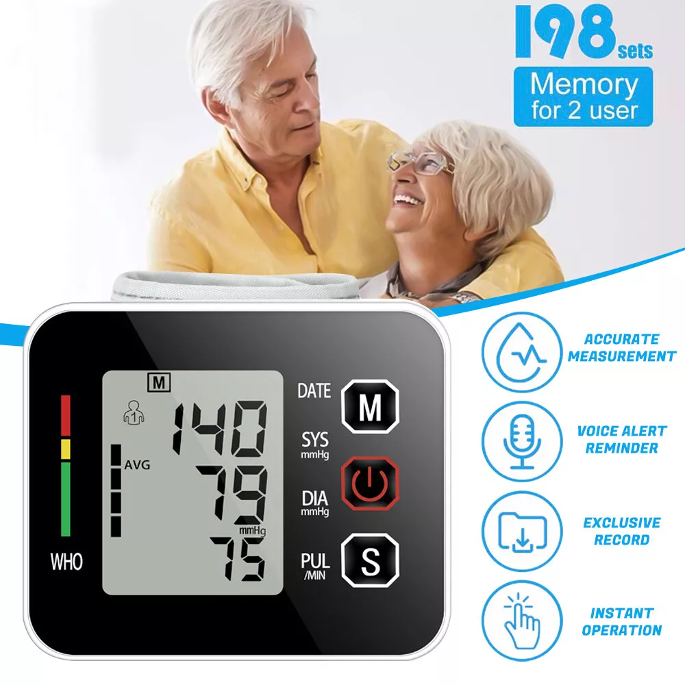 wrist blood pressure monitor