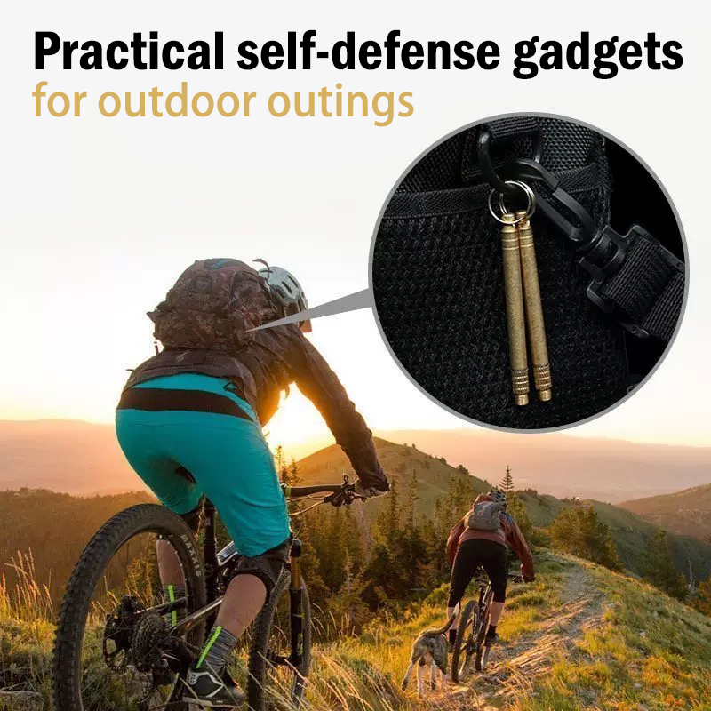 💪Self-Defense in Your Pocket: Metal Toothpick 🦷