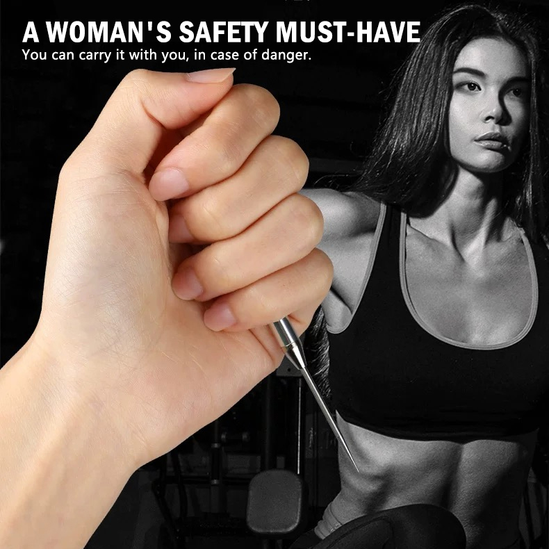 💪Self-Defense in Your Pocket: Metal Toothpick 🦷