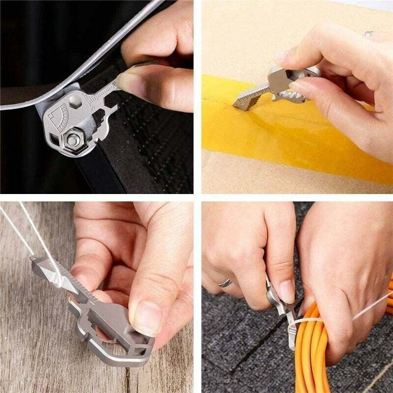 (🔥Summer Promotions🔥-30% OFF) 24 in 1 Key shaped pocket tool(BUY 2 GET 1 FREE NOW)