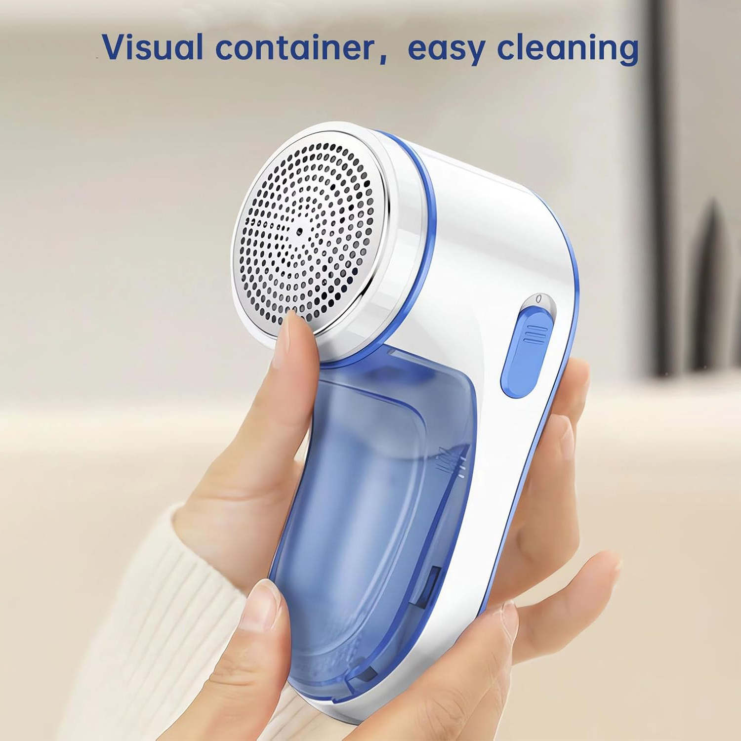 Fabric shaver, electric hair remover, hair remover for clothing and furniture, sweater shaver and pilling remover, hair remover effectively removes pilling, fuzz, lint from sofa