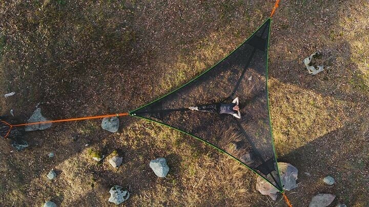 MULTI-PERSON HAMMOCK- PATENTED 3 POINT DESIGN