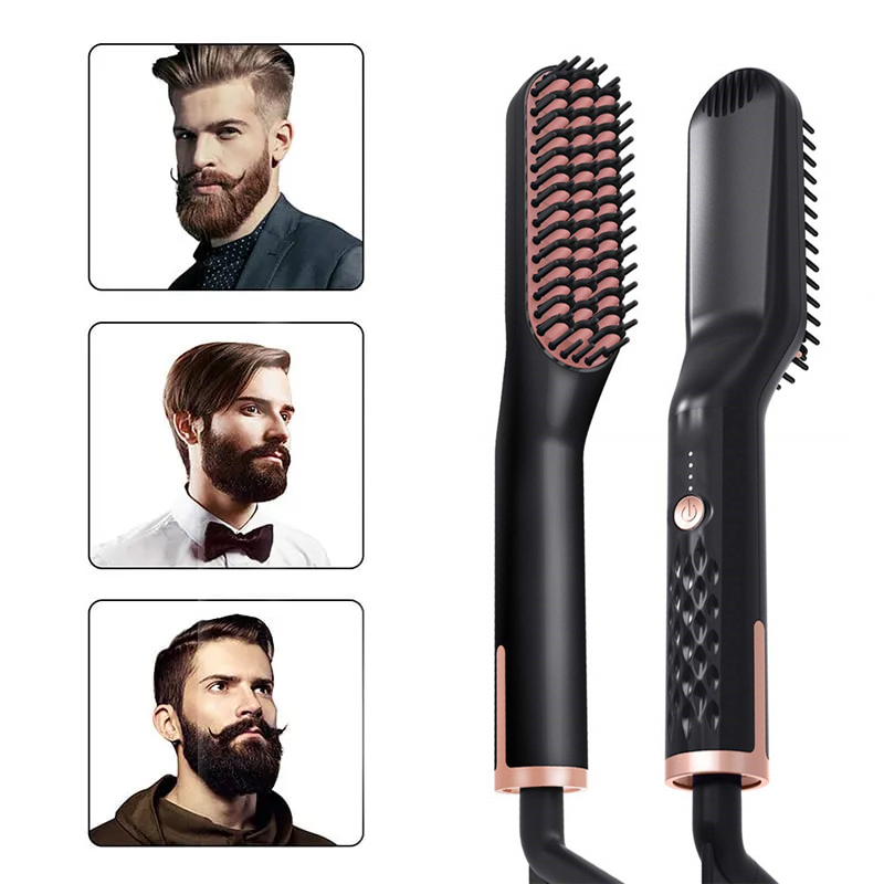 🔥3-in-1 Men's Beard Straightener🔥