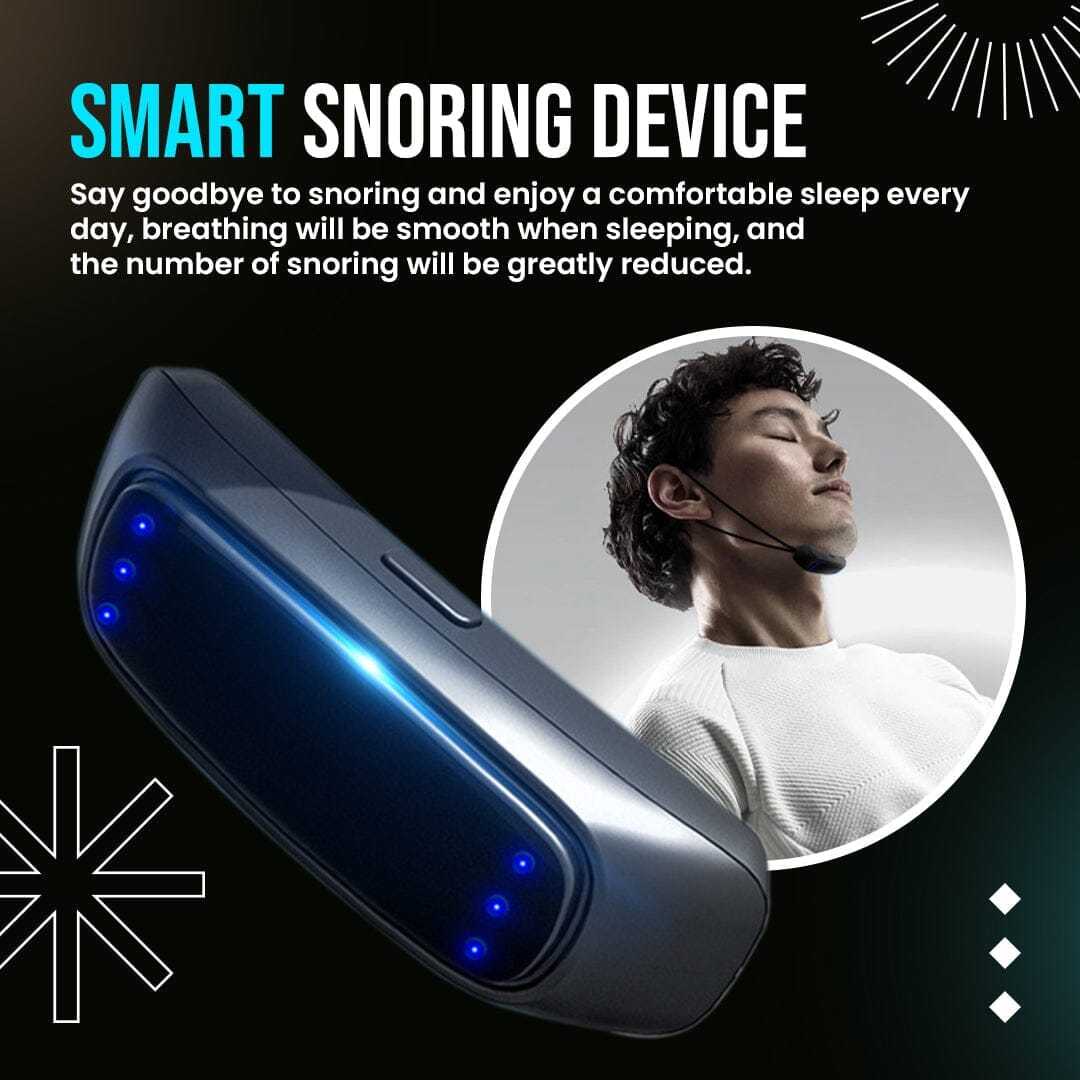Smart EMS Anti-Snoring Device