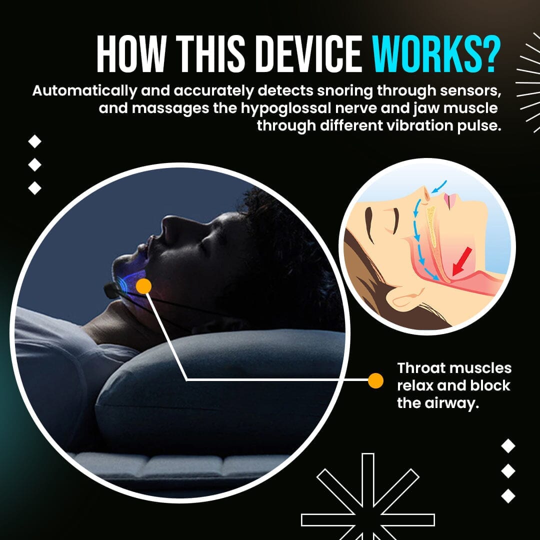 Smart EMS Anti-Snoring Device