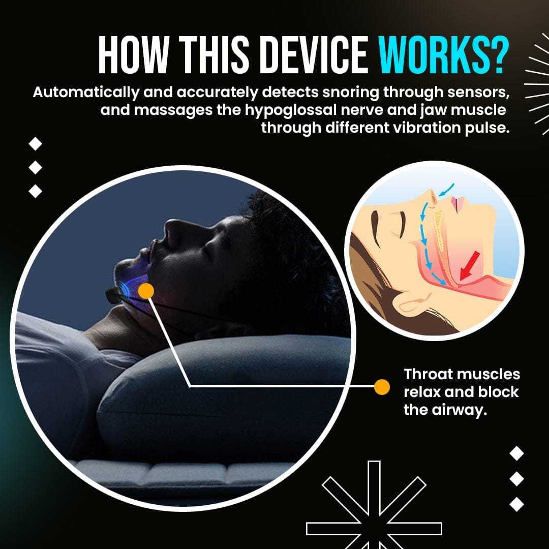 Smart EMS Anti-Snoring Device