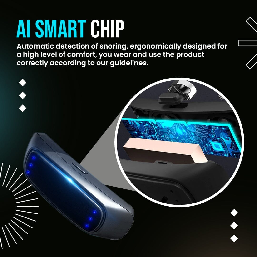 Smart EMS Anti-Snoring Device