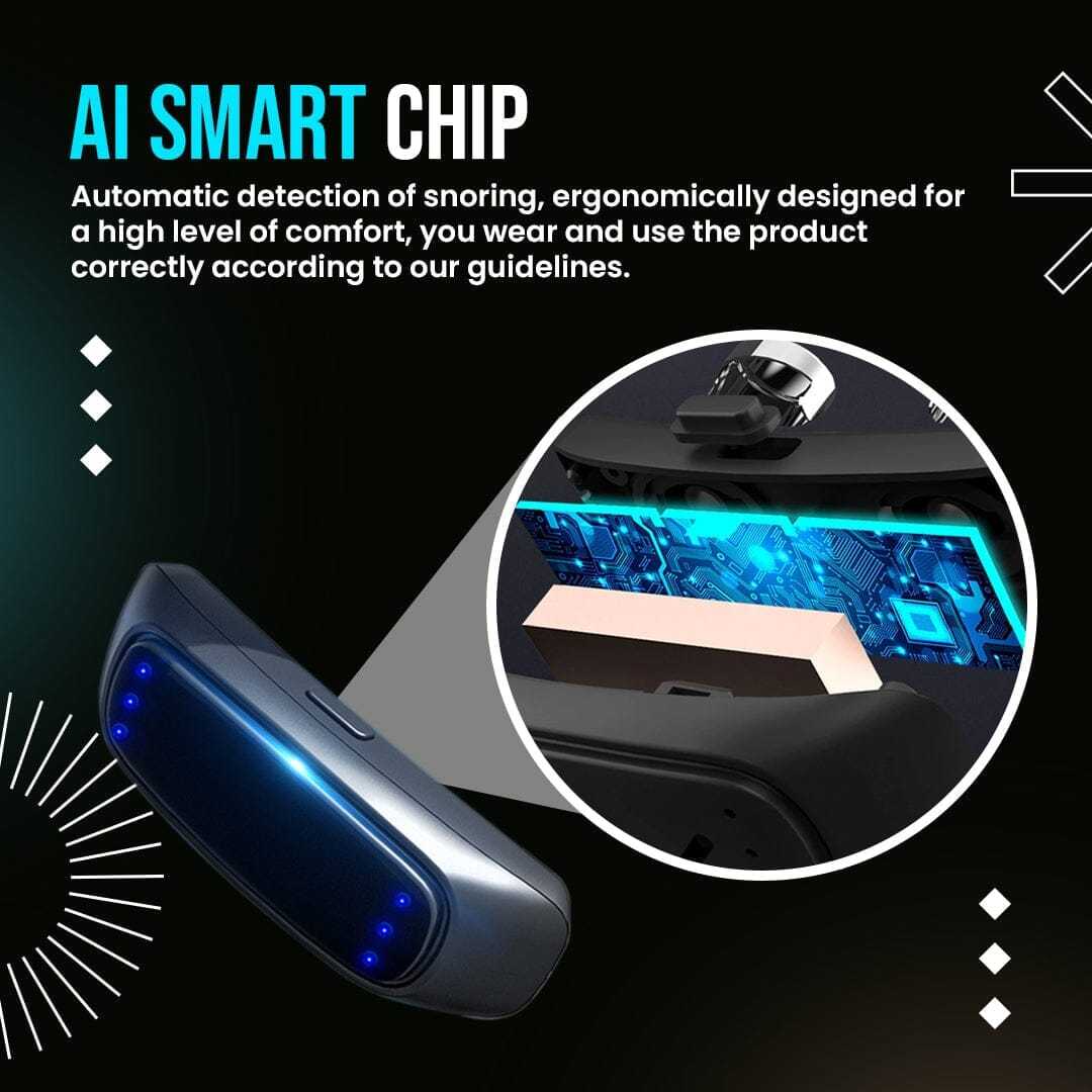 Smart EMS Anti-Snoring Device