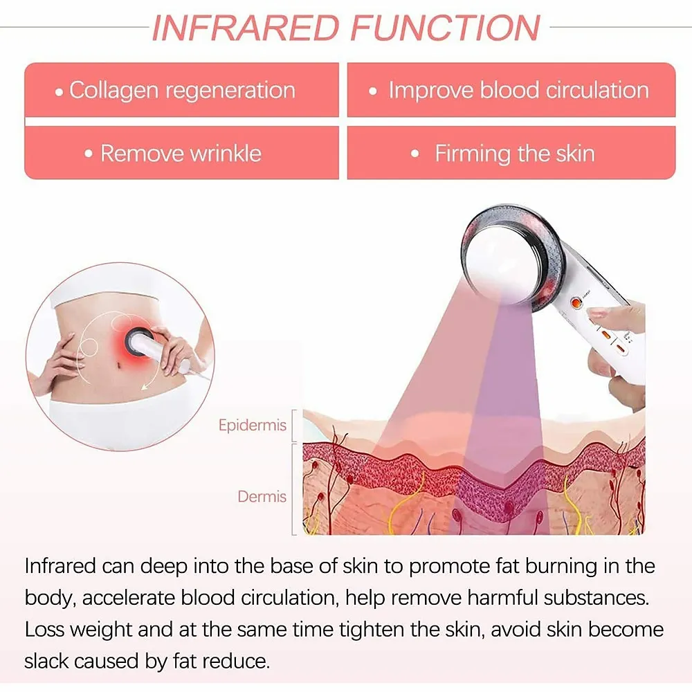 Ultrasonic Cavitation EMS 3 in 1 fat & cellulite remover