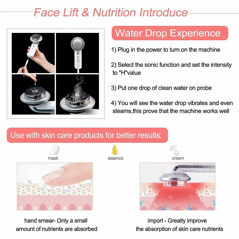 Ultrasonic Cavitation EMS 3 in 1 fat & cellulite remover