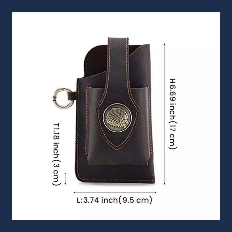 40% OFF- Multifunctional Leather Mobile Phone Bag