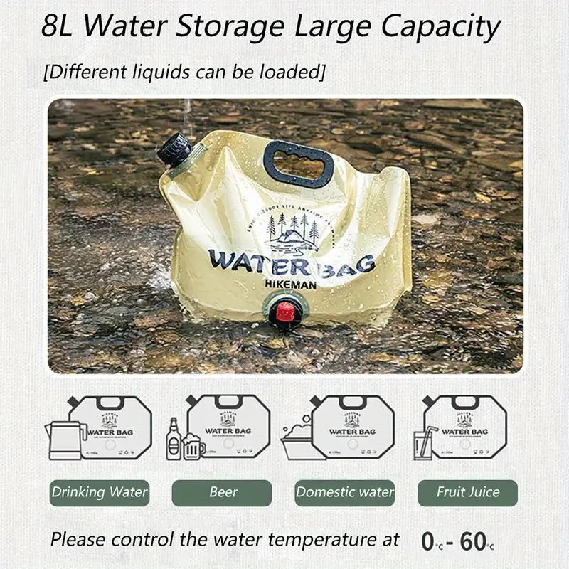   Outdoor Mini Folding Water Bag Camping 8l Big Capacity Portable Water Bag For Survival Or Emergency   On Temu And start Saving Temu 5