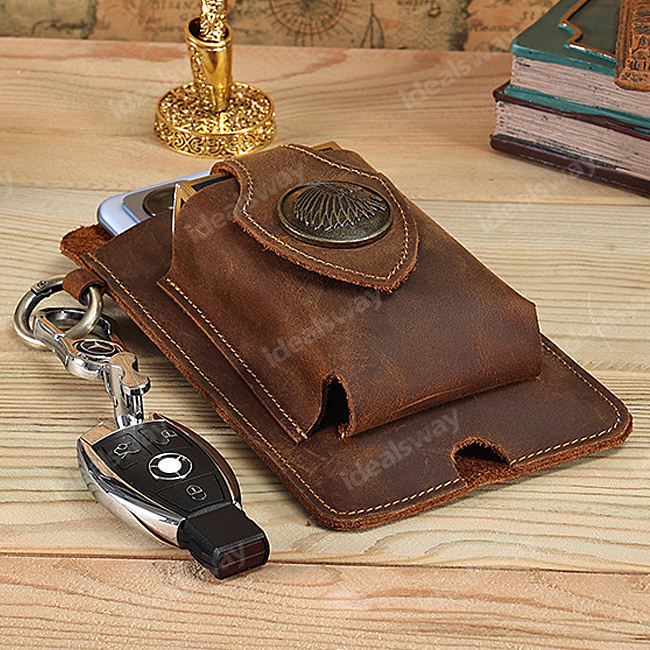🎁 Perfect Father's Day Gift ❤ 40% OFF- Multifunctional Leather Mobile Phone Bag