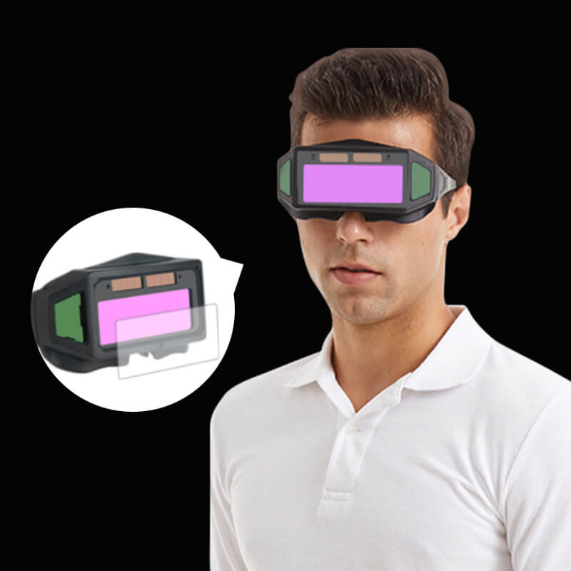 Automatic Dimming And Strong Light Protection Panoramic Welding Glasses（50% OFF）