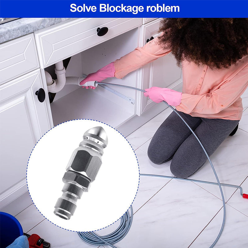 🔥66% OFF🔥Powerful Pipe Cleaning and Unclogging Nozzle