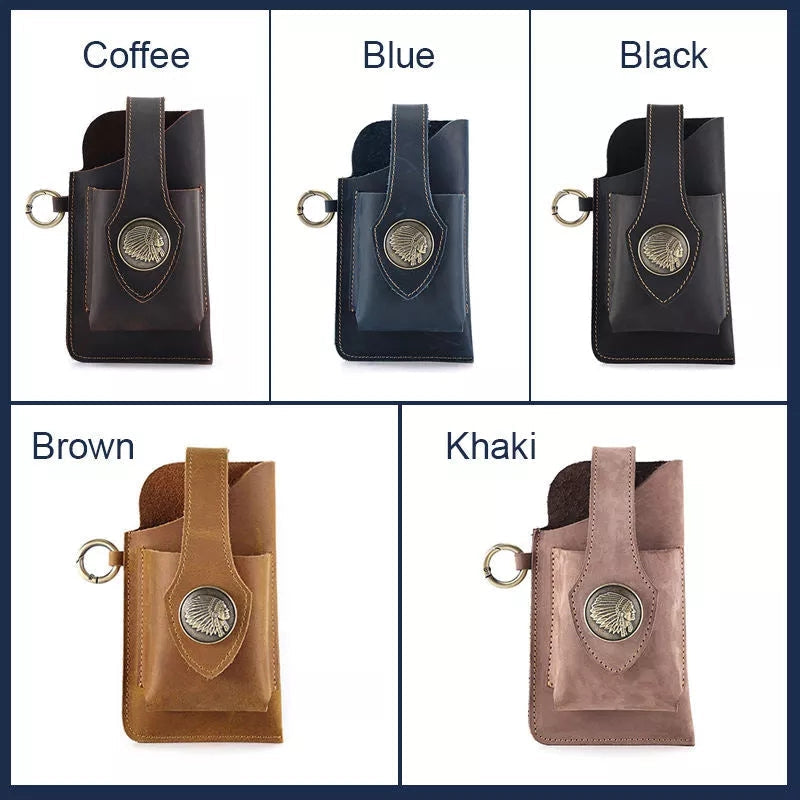 40% OFF- Multifunctional Leather Mobile Phone Bag