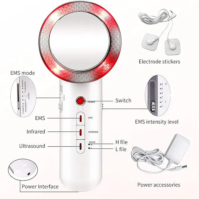 Ultrasonic Cavitation EMS 3 in 1 fat & cellulite remover