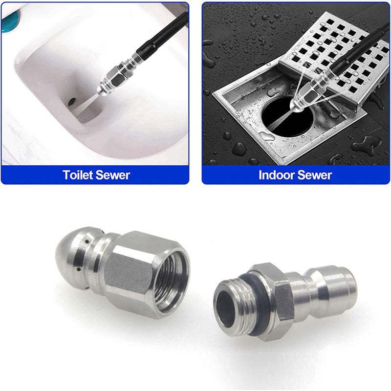 🔥66% OFF🔥Powerful Pipe Cleaning and Unclogging Nozzle