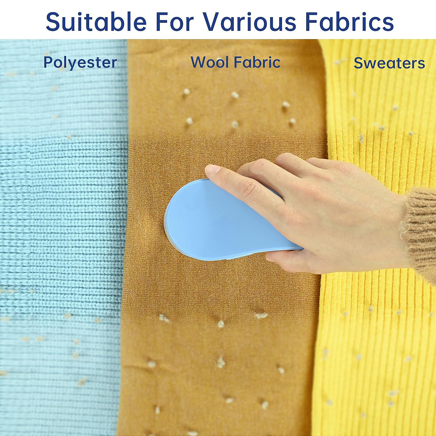 Fabric shaver, electric hair remover, hair remover for clothing and furniture, sweater shaver and pilling remover, hair remover effectively removes pilling, fuzz, lint from sofa