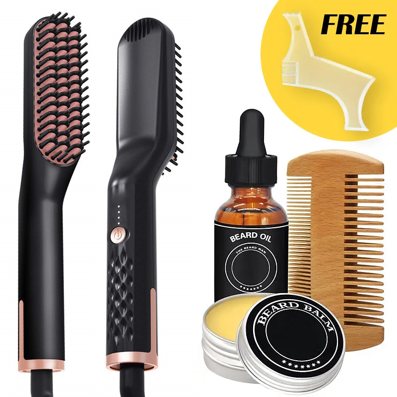 🔥3-in-1 Men's Beard Straightener🔥