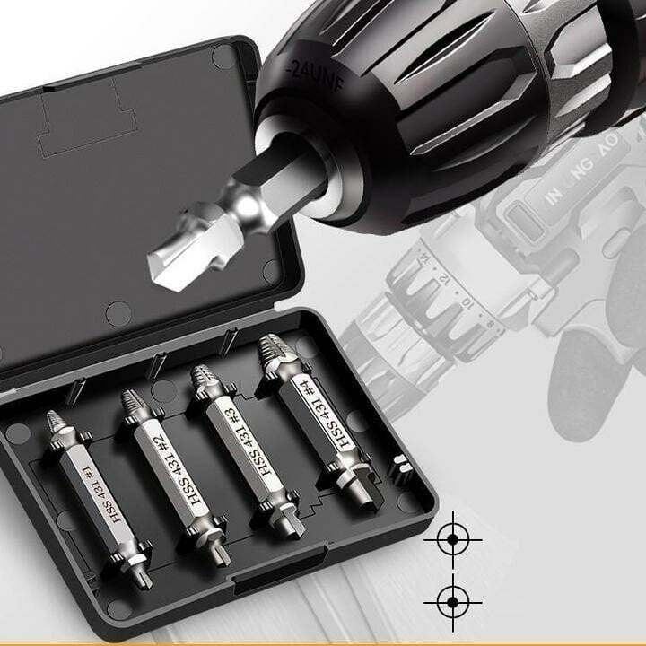 Speed Out Damaged Broken Screw Extractor Damaged Screw Removal 🔥🔥 Hot Sale 🔥🔥