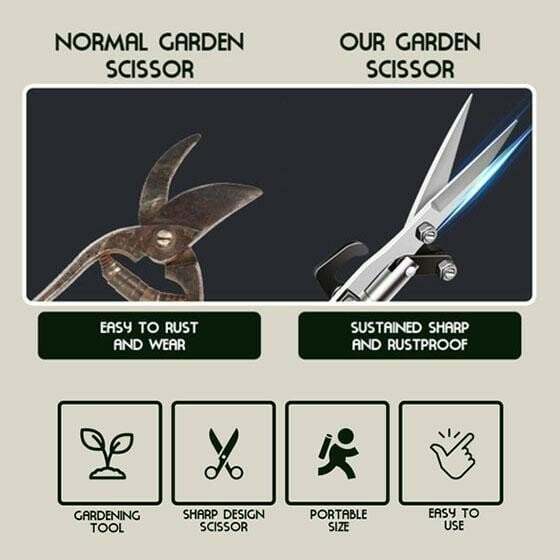 Portable Pointed Gardening Scissor(30% OFF)