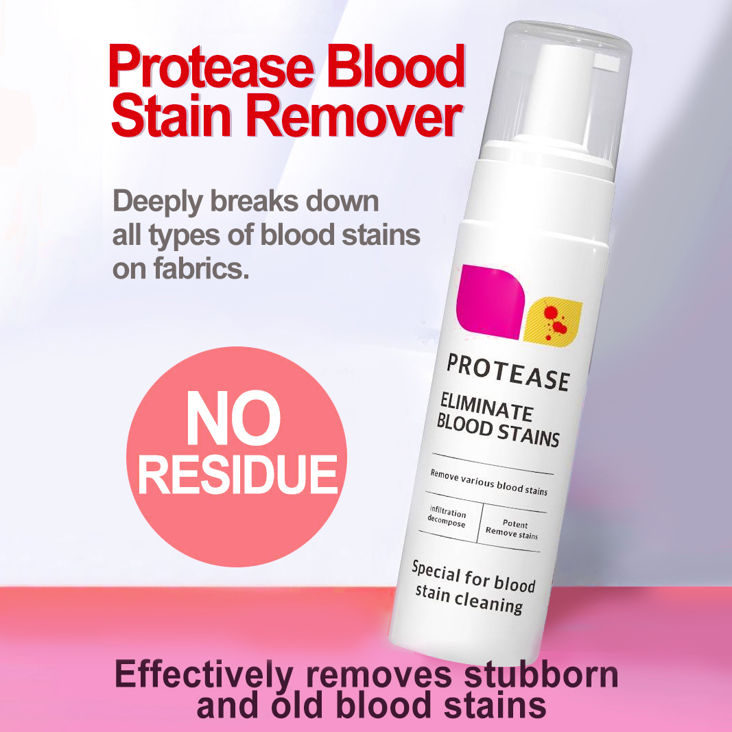 🚨Emergency Blood Stain Remover Spray 🚨 - Easily Removes New and Old Blood Stains, No Odor, No Residue, Suitable for Most Blood Stains! 🩸✨