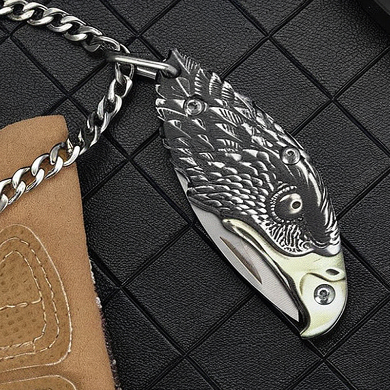 💥Carry the Power of an Eagle: Eagle Head Knife with a Razor-Sharp Edge 🔪
