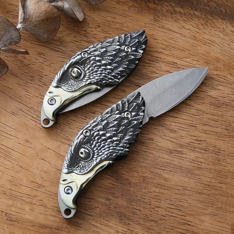 💥Carry the Power of an Eagle: Eagle Head Knife with a Razor-Sharp Edge 🔪