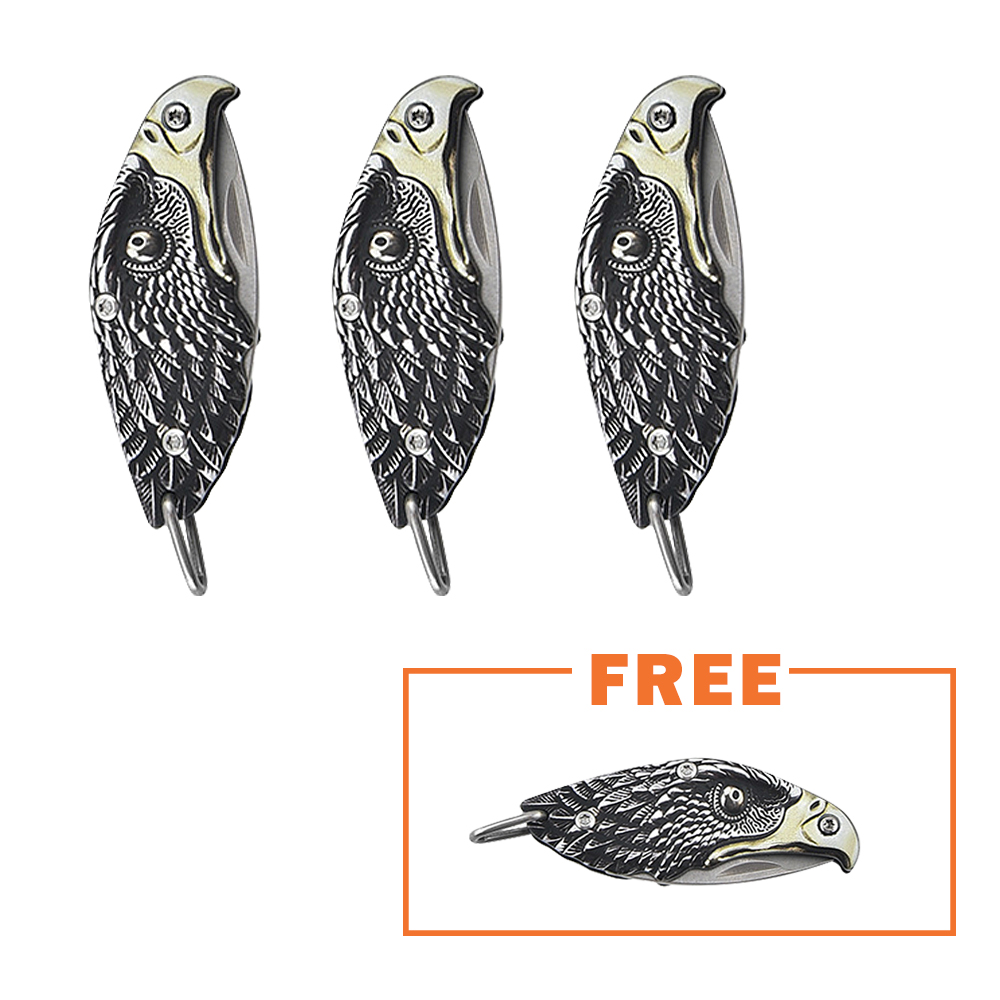 💥Carry the Power of an Eagle: Eagle Head Knife with a Razor-Sharp Edge 🔪