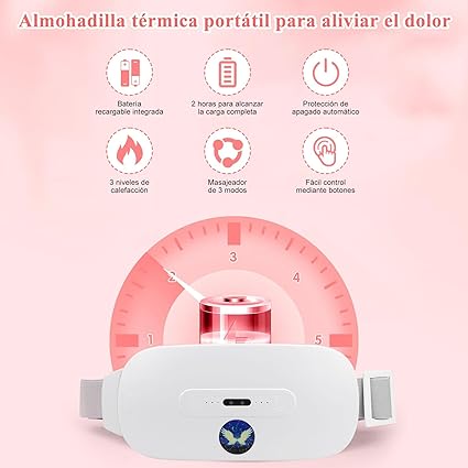 Smart Heating Massage Belt For Period Menstrual Cramps