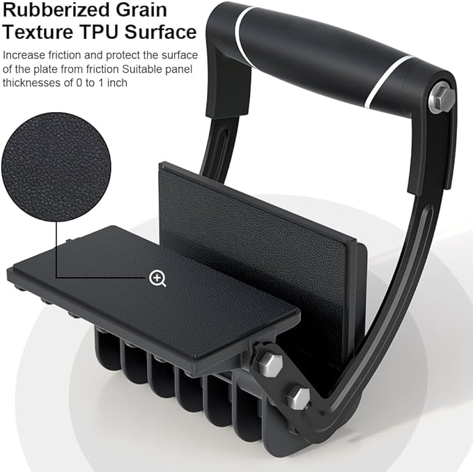 Portable Metal Wood Panel Handle Clip
